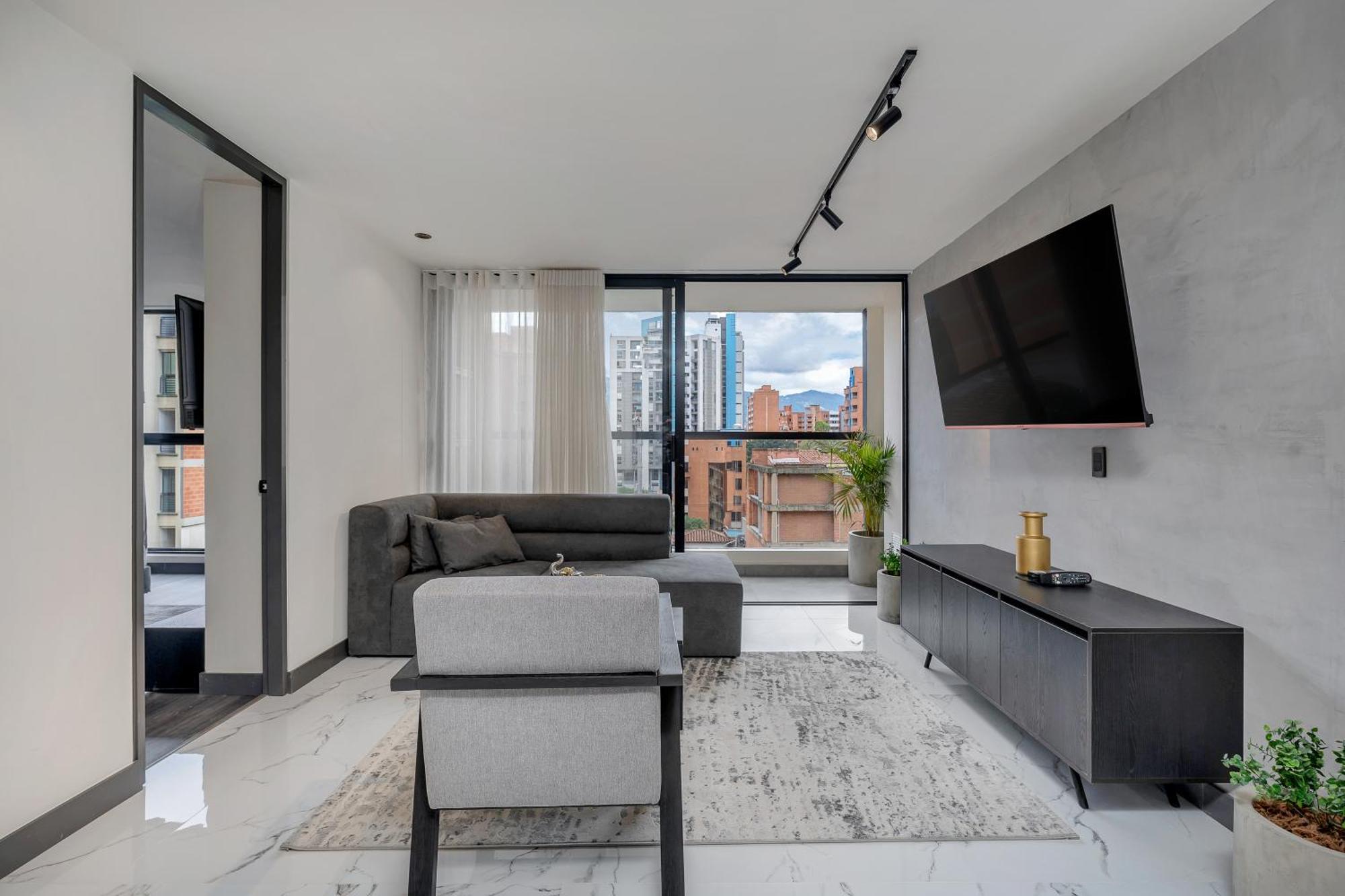 Apartamentos Housy Laureles เมเดยิน ภายนอก รูปภาพ